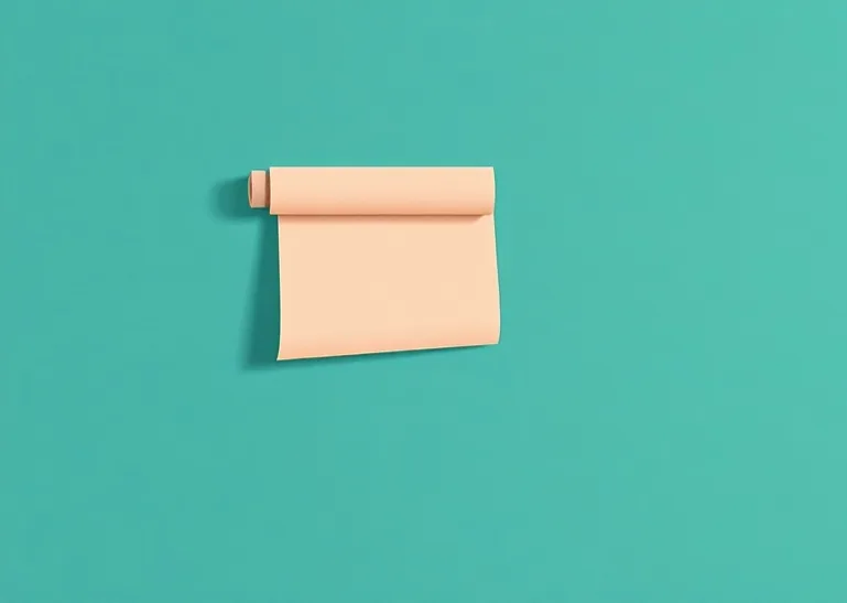 Pose de papier peint, rouleau et brosse à maroufler